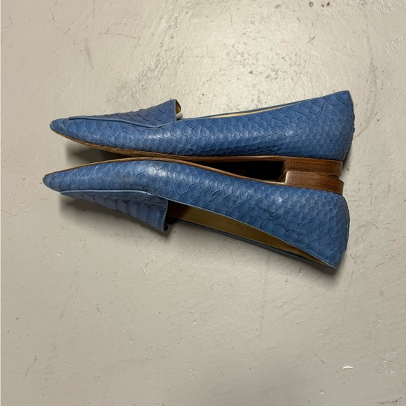 Alexandre Birman Python Pointed Toe Flats - Picture 5 of 9